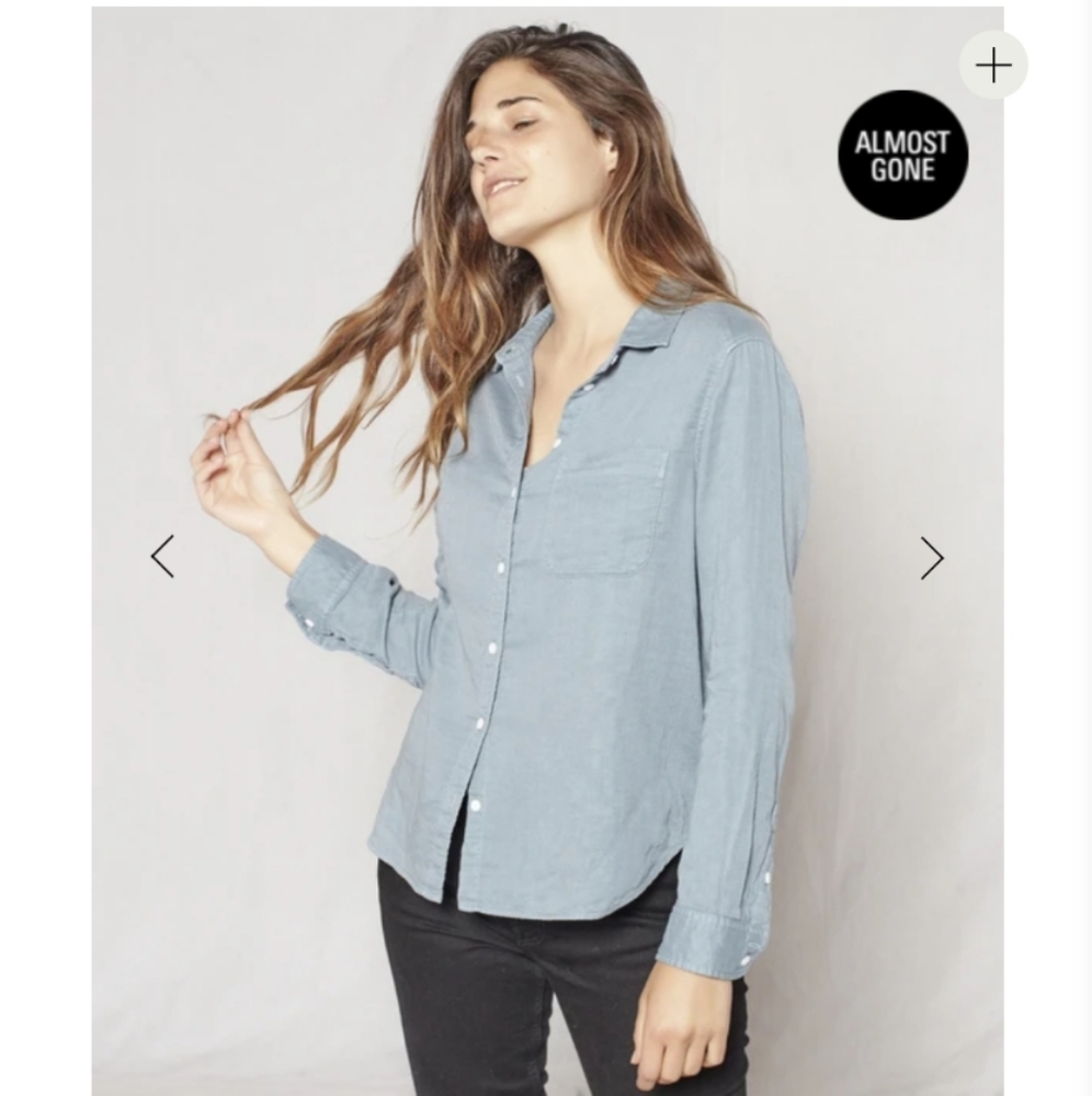 OUTERKNOWN Gemini Shirt in Cornflower